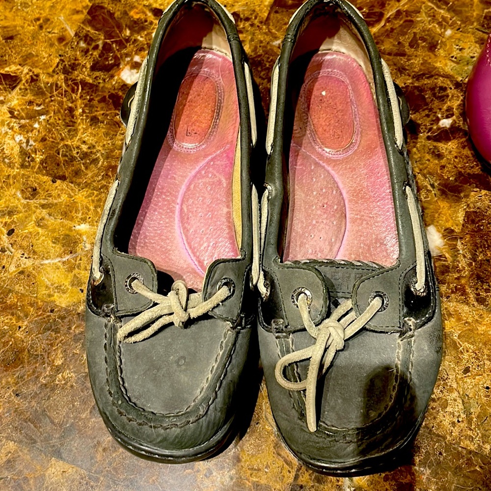 Sperry Women's Black Loafers